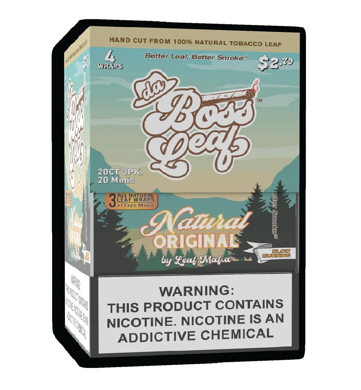 DaBossLeaf 4pk - Natural Original