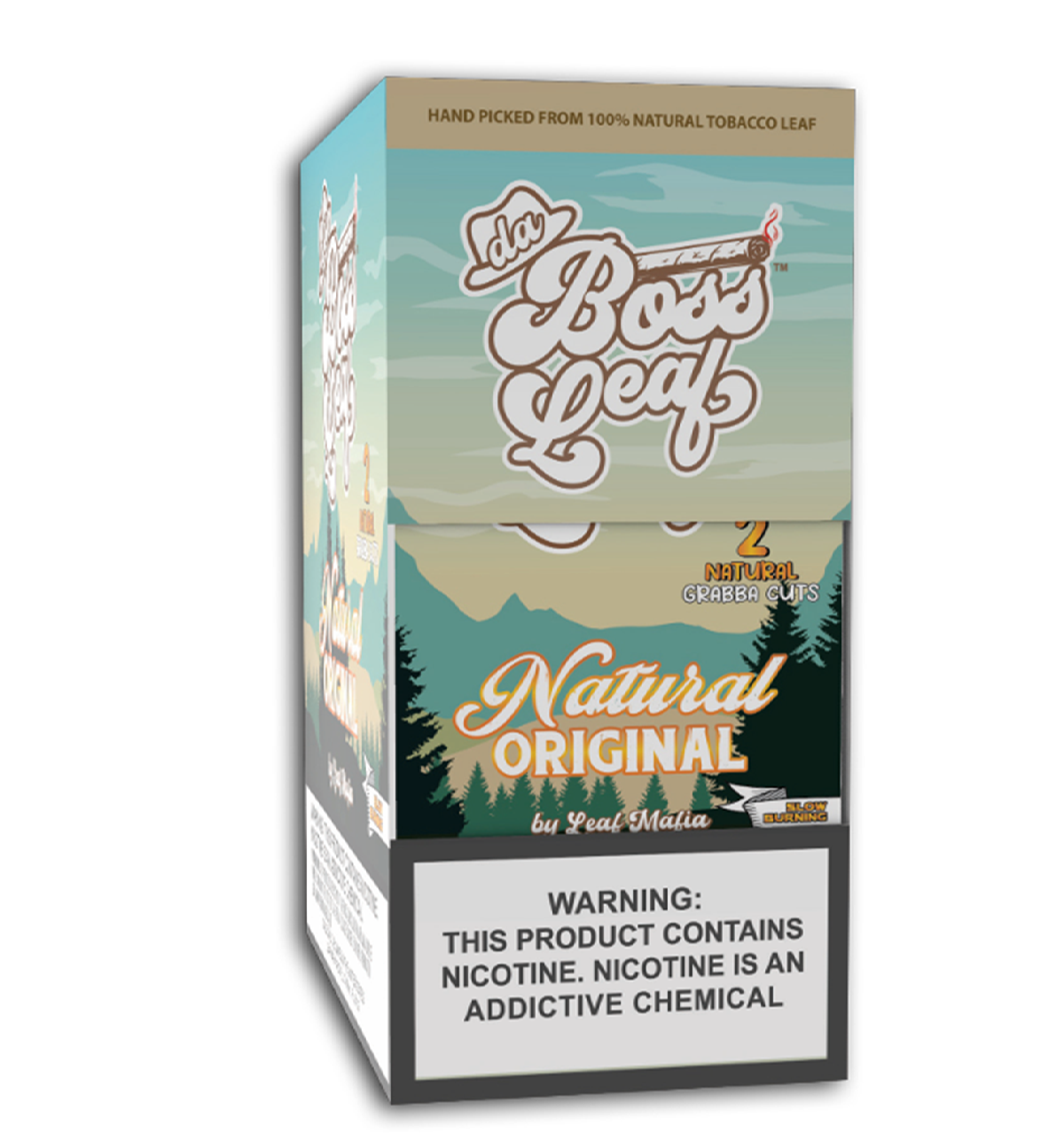 DaBossLeaf - Grabba Cut 2ct - Natural Original 25pk