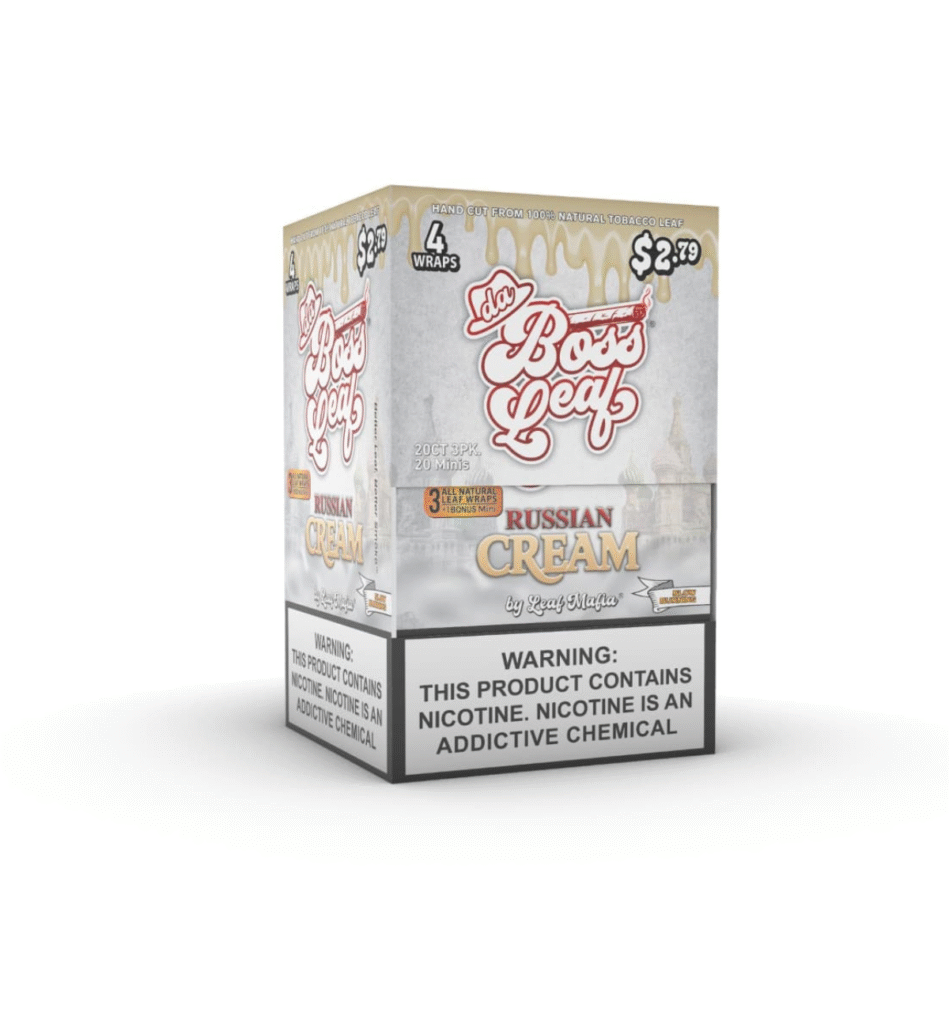 DaBossLeaf | RUSSIAN CREAM | 4pk | 20ct