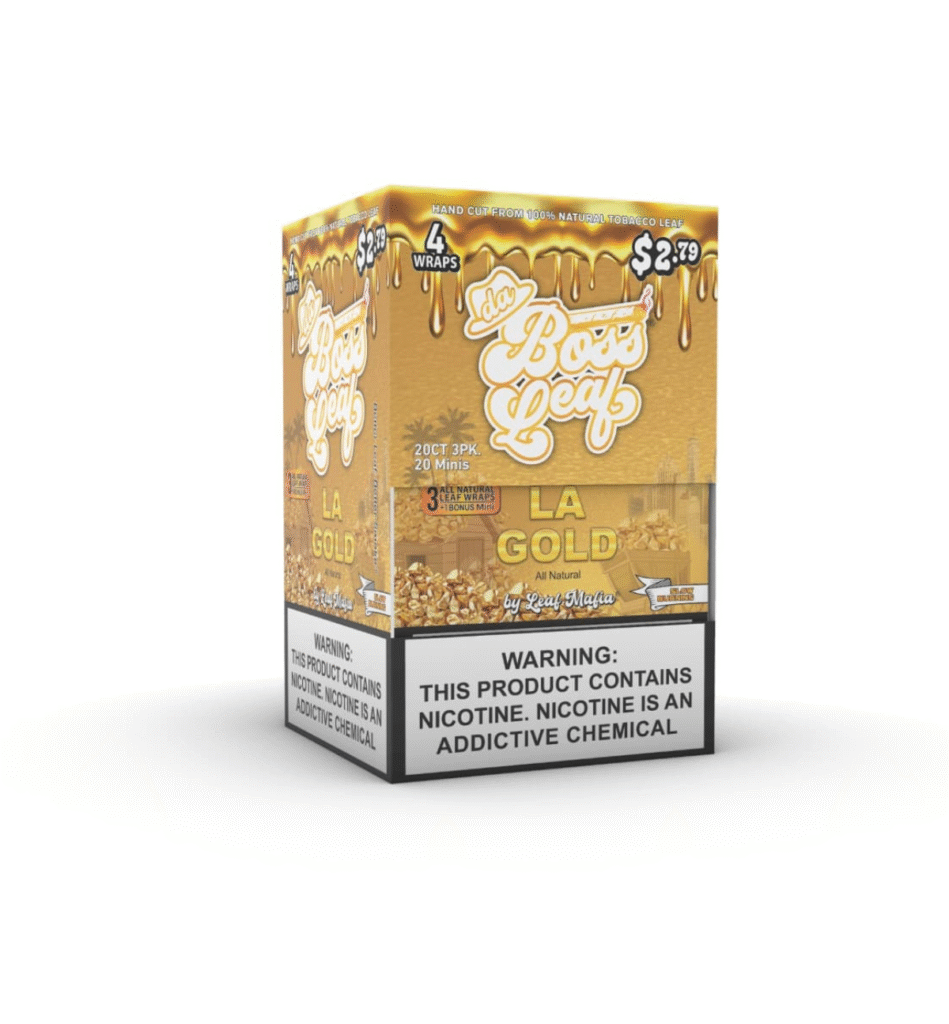 DaBossLeaf-LA Gold-4pk-20ct