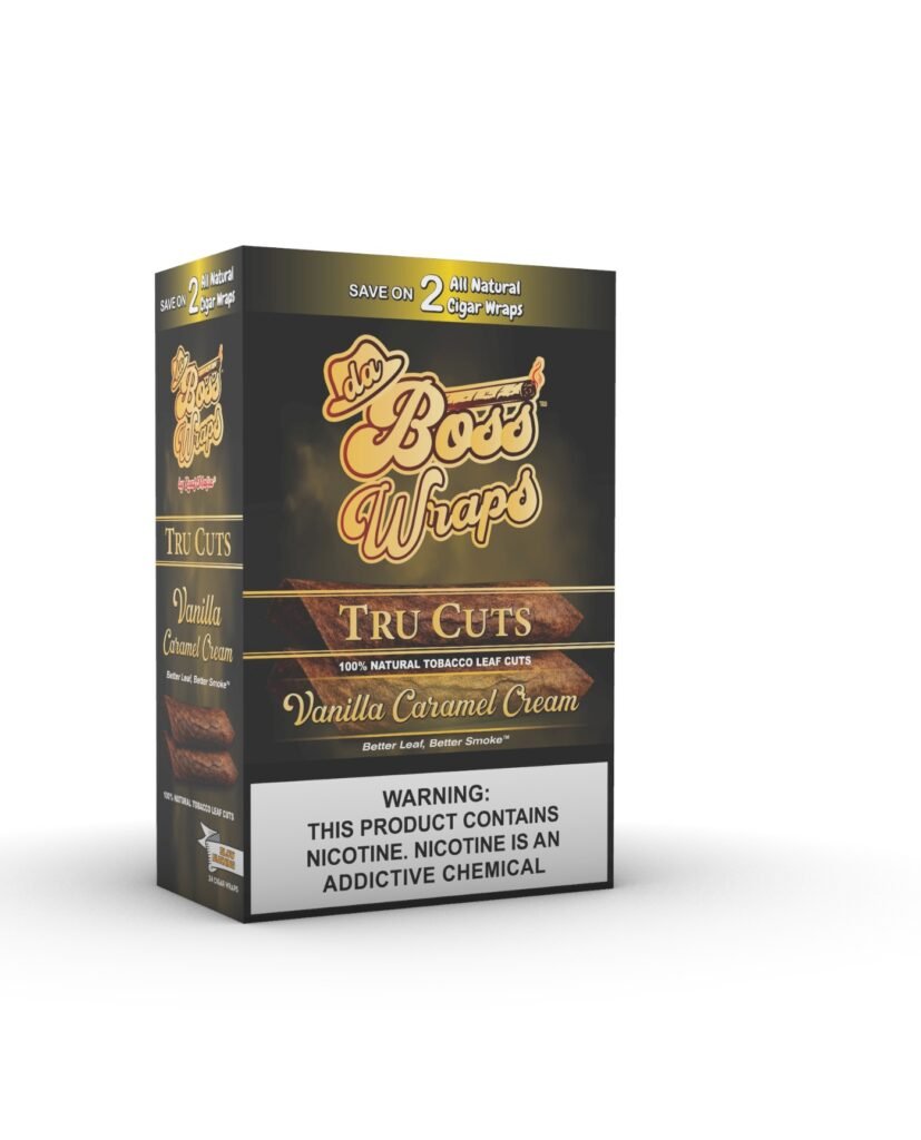 DaBossWraps Tru Cut Vanilla Caramel Cream 2PK – 12 Count